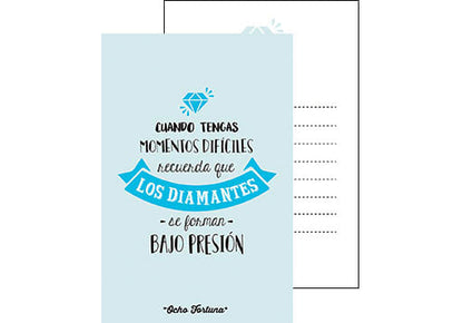 POSTAL 10x15 Diamantes