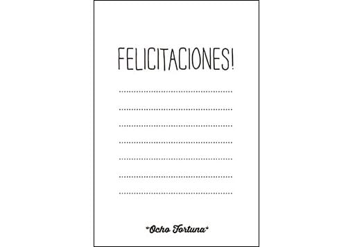 POSTAL 10x15 Lo hiciste genial