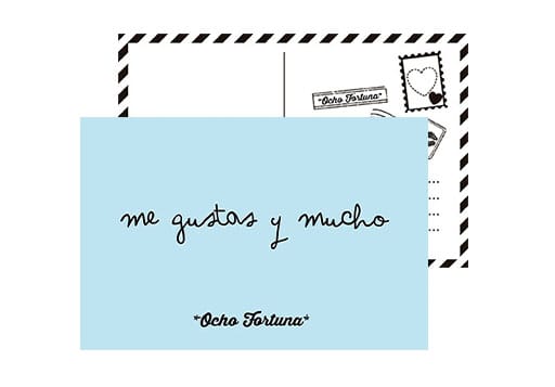 POSTAL 10x15 Me gustas