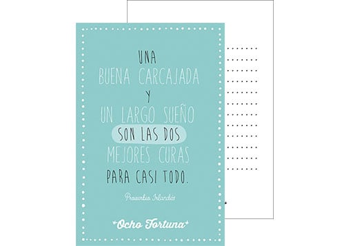 POSTAL 10x15 Proverbio irlandés