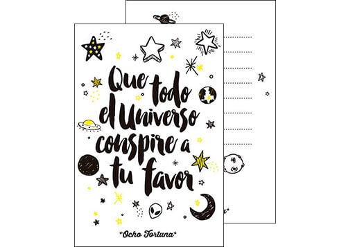 POSTAL 10x15 Universo